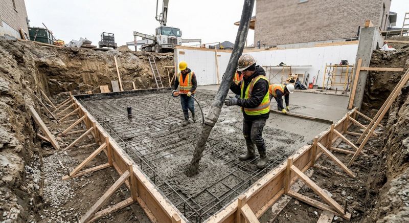 Basement Concrete Installation in Fredericksburg, VA