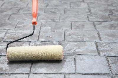Decorative Concrete Repair in Brighton, MI