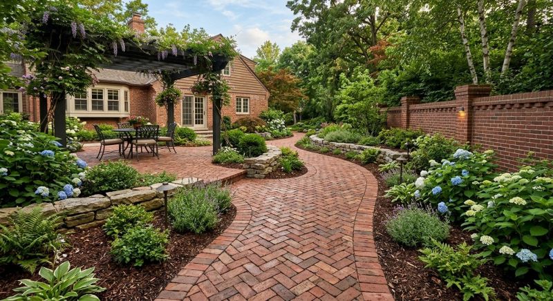 Brick Hardscape Construction in Fairfield County, CT