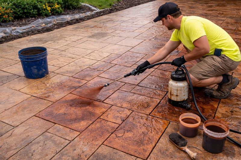 Cement Staining in Fort Worth, TX