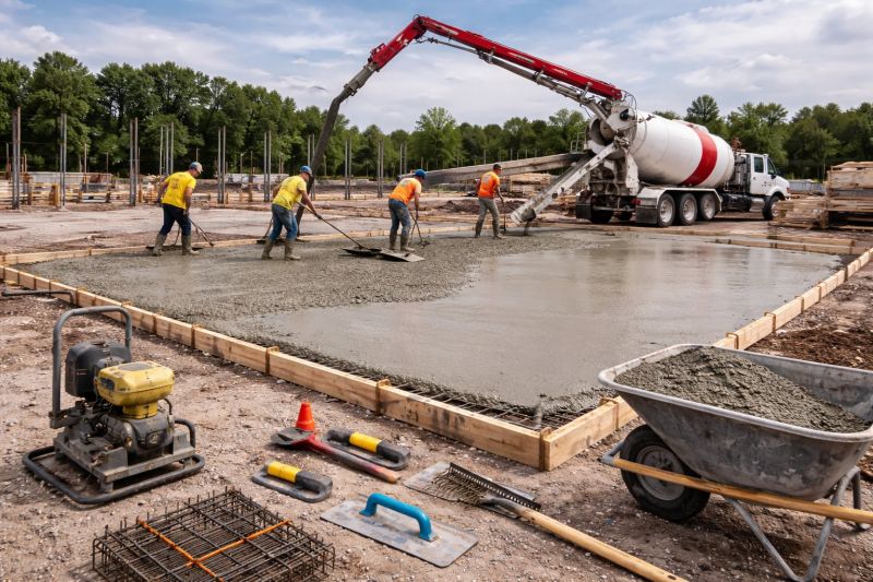 Commercial Slab Construction in Ann Arbor, MI