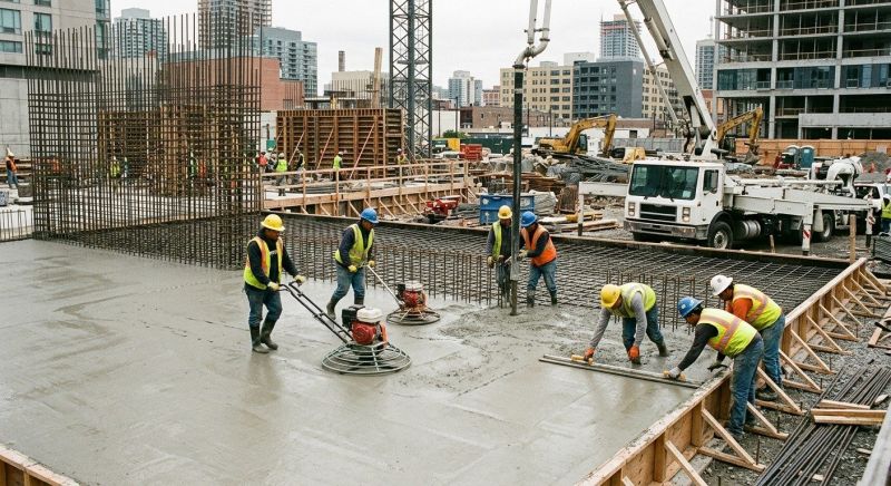 Commercial Slab Installation in Woodbridge, VA