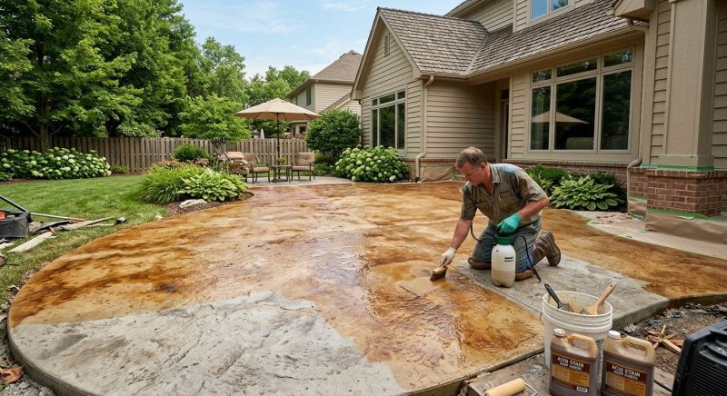 Concrete Acid Washing in Dallas, TX