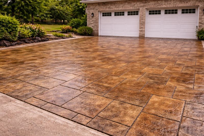 Concrete Driveway Refinishing in Corpus Christi, TX