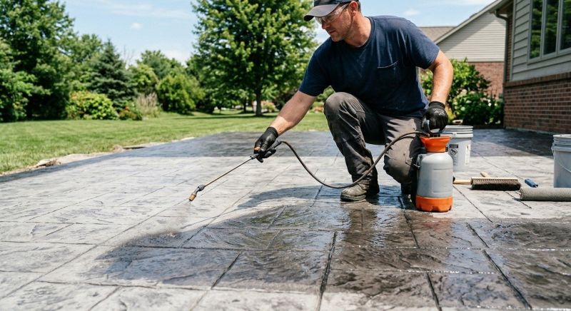 Concrete Floor Staining in Fort Worth, TX