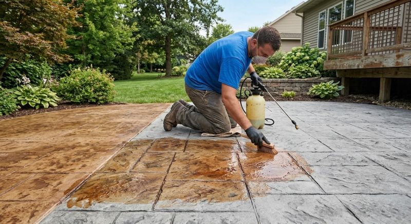 Concrete Patio Finishing in Corpus Christi, TX