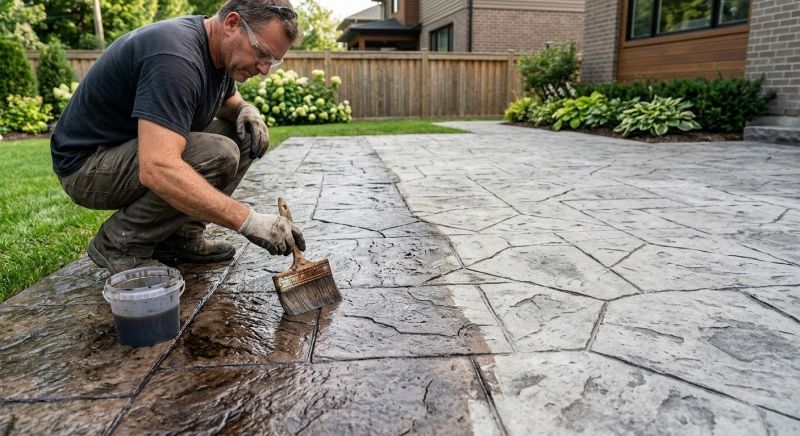 Concrete Staining Service in Corpus Christi, TX