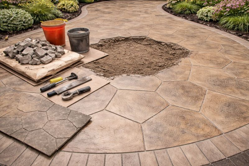 Decorative Concrete Repair in Santa Rosa, CA