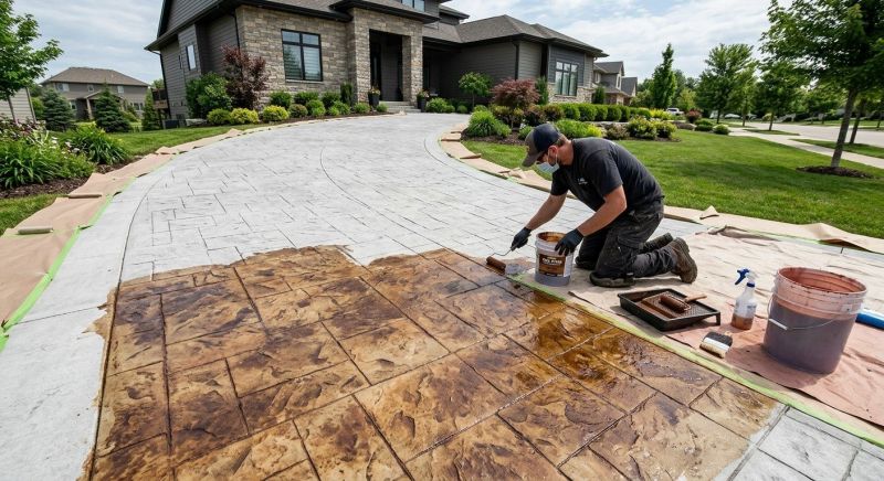Driveway Refinishing in Dallas, TX
