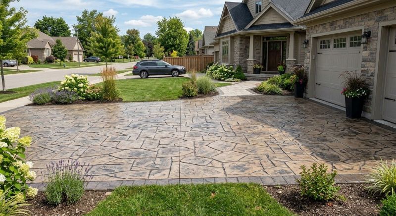 Driveway Stamping in Fort Worth, TX