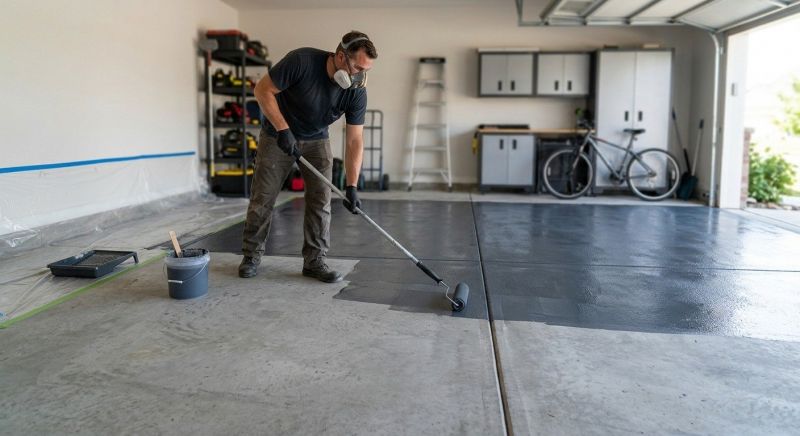 Garage Concrete Finishing in Fort Worth, TX
