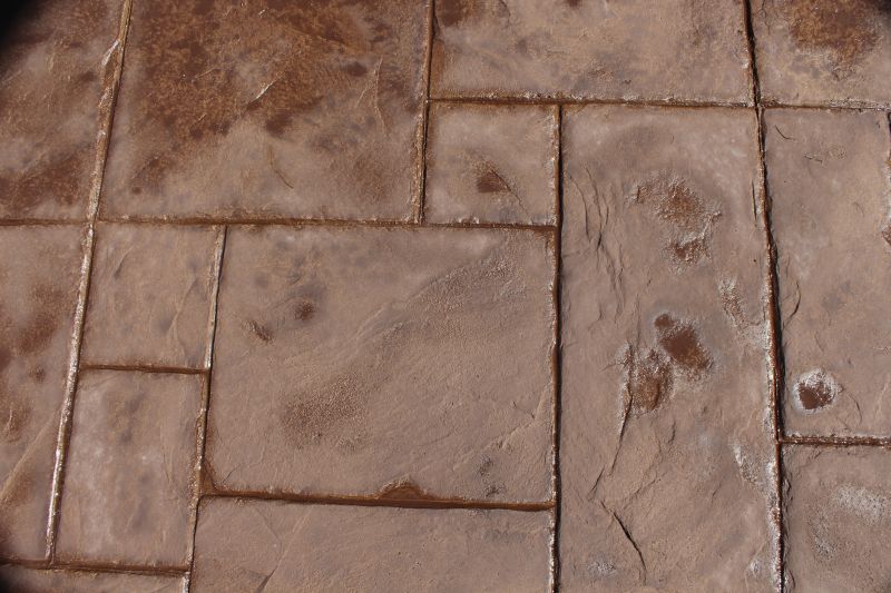Stamped Concrete Installation in Dallas, TX