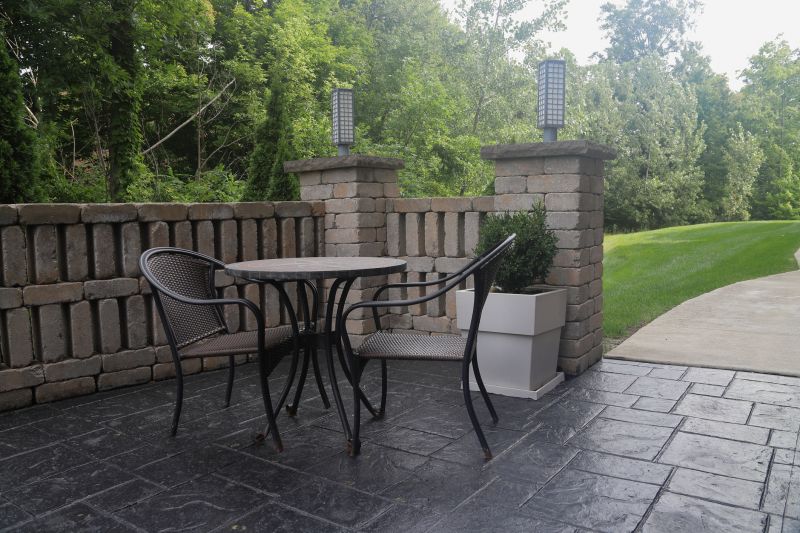 Stamped Concrete Installation in Fort Worth, TX