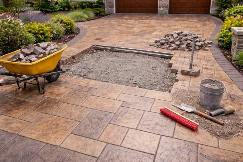 Stamped Concrete Replacement in Dallas, TX