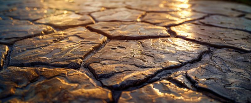 Stamped Concrete Resurfacing