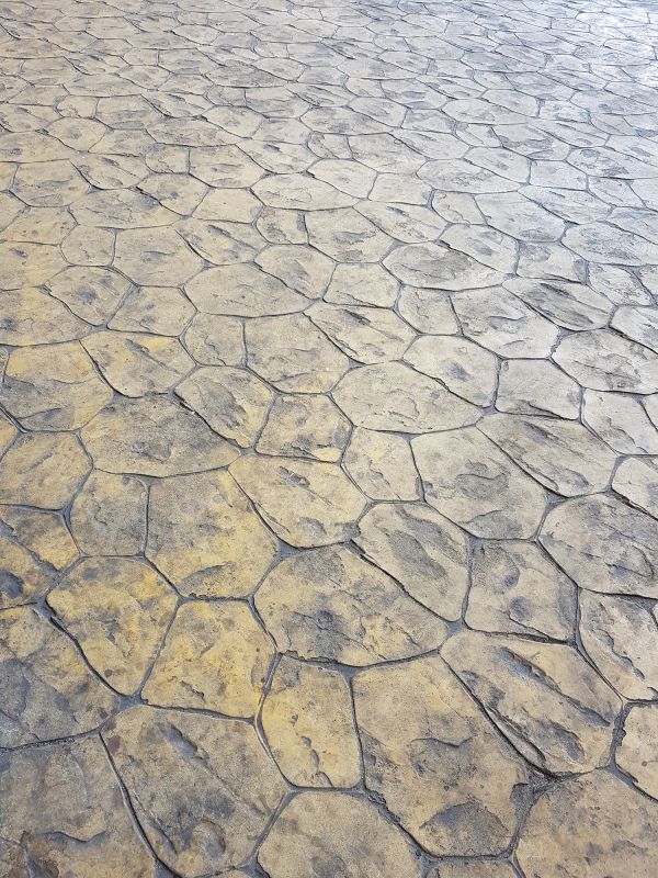 Stamped Concrete Resurfacing