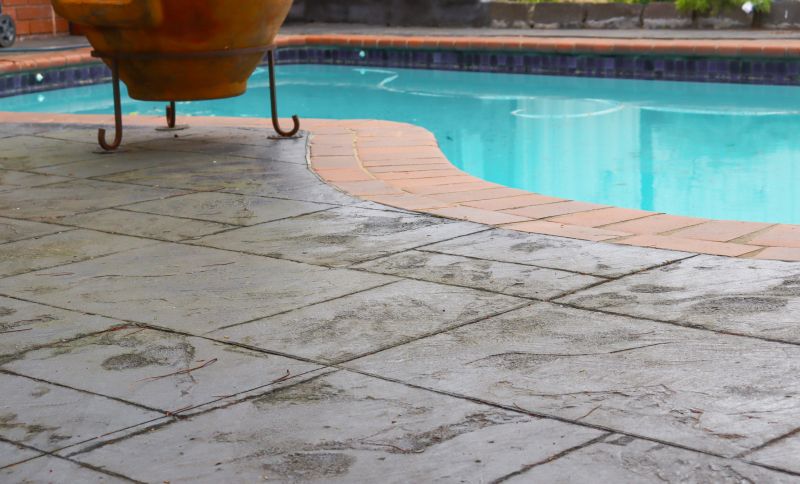 Resurfaced Pool Deck